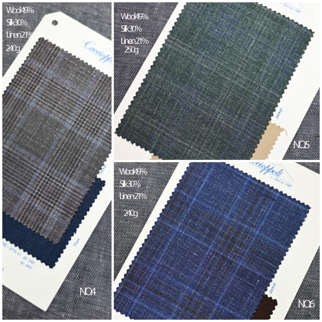 2024 SS New fabric Caccioppoli（カチョッポリ）JACKET Collection 