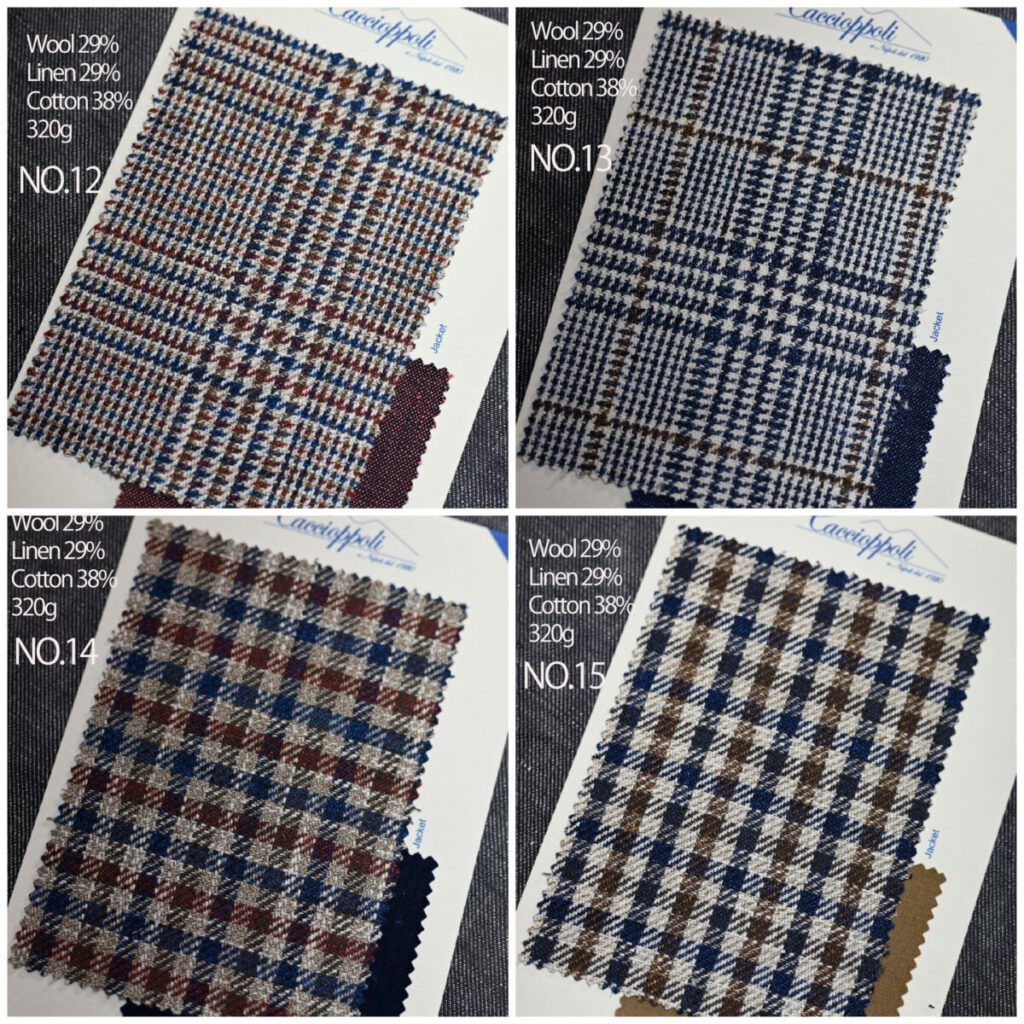 2024 SS New fabric Caccioppoli（カチョッポリ）JACKET Collection 